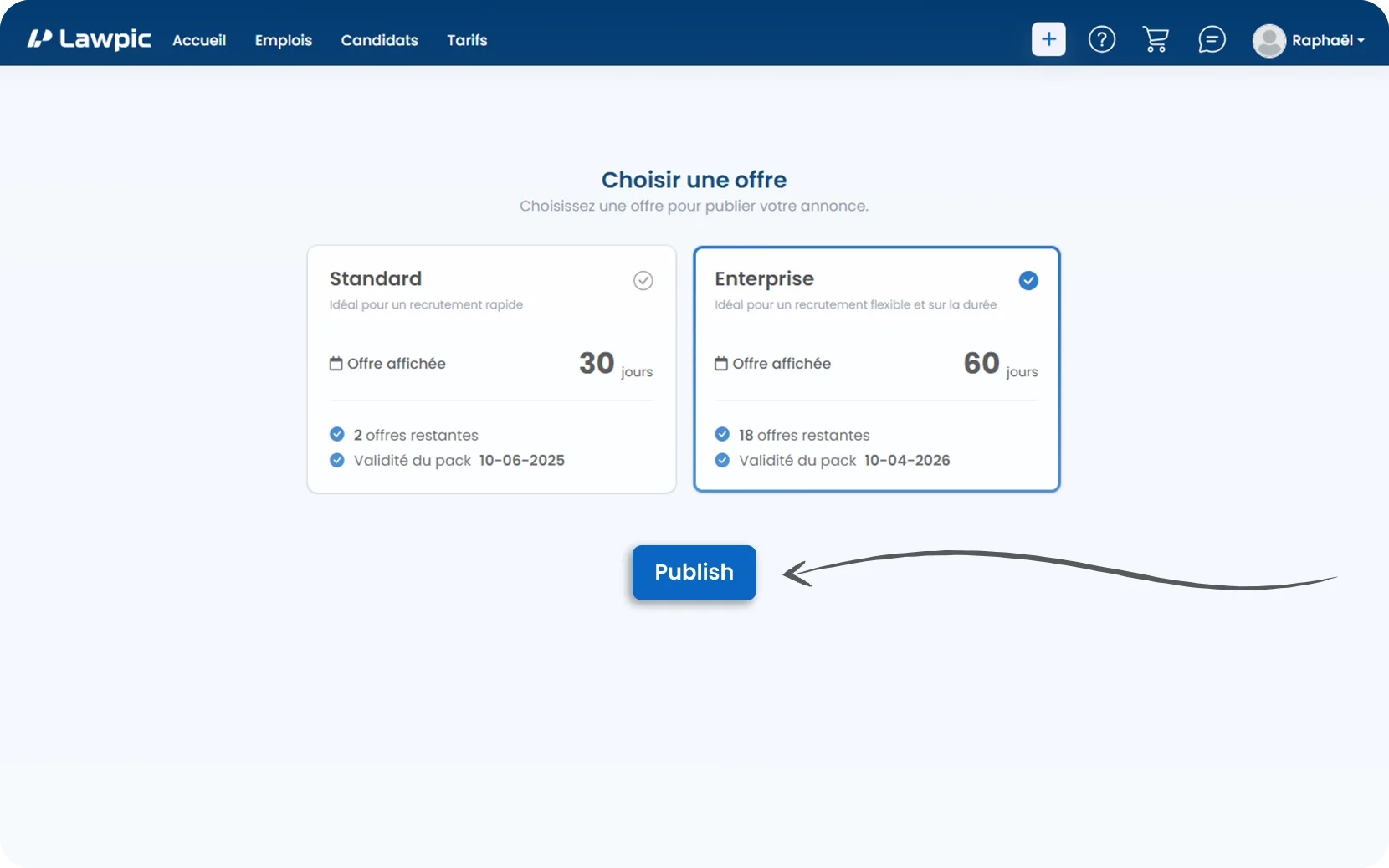 offre d’emploi
